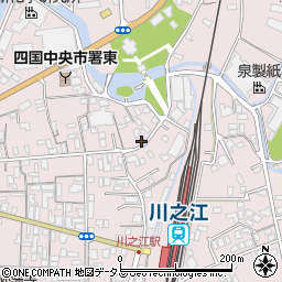 愛媛県四国中央市川之江町2516周辺の地図