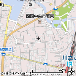 愛媛県四国中央市川之江町1533周辺の地図