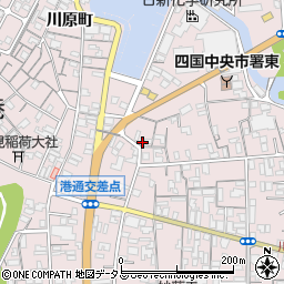 愛媛県四国中央市川之江町1566周辺の地図