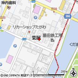 山口県周南市栗屋767周辺の地図