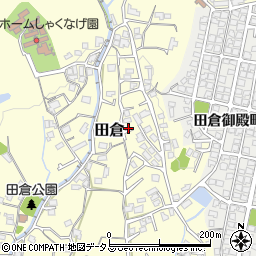 山口県下関市田倉125周辺の地図