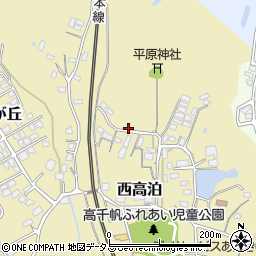 山口県山陽小野田市西高泊200-5周辺の地図