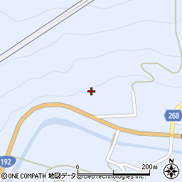 徳島県三好市池田町馬路芭蕉周辺の地図