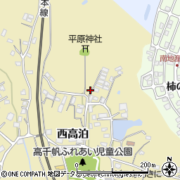山口県山陽小野田市西高泊171-4周辺の地図