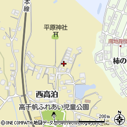 山口県山陽小野田市西高泊173周辺の地図