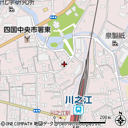 愛媛県四国中央市川之江町2517周辺の地図