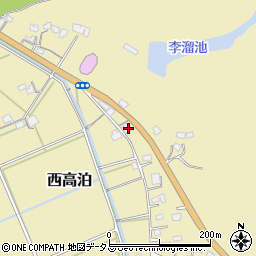 山口県山陽小野田市西高泊2962周辺の地図