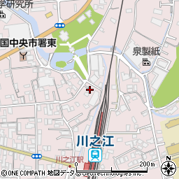 愛媛県四国中央市川之江町2497-3周辺の地図