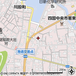 愛媛県四国中央市川之江町1567周辺の地図