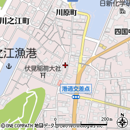 愛媛県四国中央市川之江町1284周辺の地図