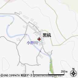 山口県下松市河内黒杭1241周辺の地図