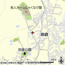 山口県下関市田倉104-1周辺の地図