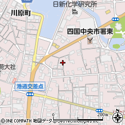 愛媛県四国中央市川之江町1560周辺の地図