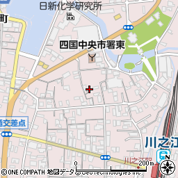 愛媛県四国中央市川之江町1536周辺の地図