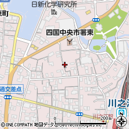 愛媛県四国中央市川之江町1544周辺の地図