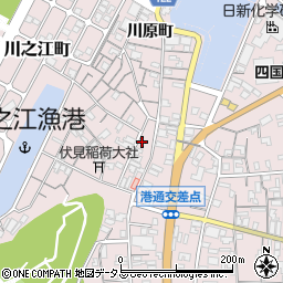 愛媛県四国中央市川之江町1283周辺の地図