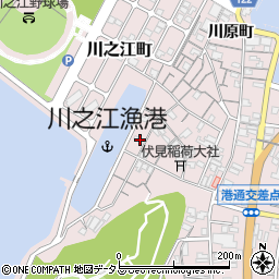 愛媛県四国中央市川之江町1354周辺の地図