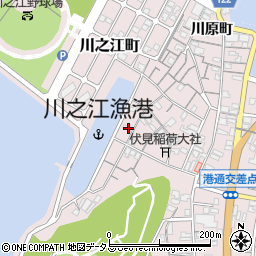 愛媛県四国中央市川之江町1354周辺の地図