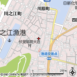 愛媛県四国中央市川之江町1305周辺の地図