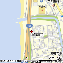 〒759-6614 山口県下関市梶栗町の地図