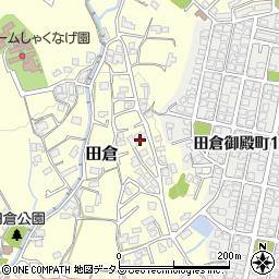 山口県下関市田倉153-1周辺の地図