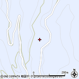 徳島県三好市井川町井内西7244周辺の地図