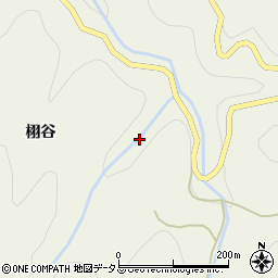 徳島県吉野川市美郷栩谷104周辺の地図