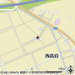 山口県山陽小野田市西高泊2762-2周辺の地図