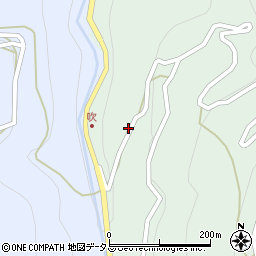 徳島県三好市井川町井内東5848周辺の地図