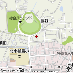 新徳島どっく日乃峰荘周辺の地図