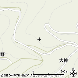 徳島県吉野川市美郷平190-3周辺の地図
