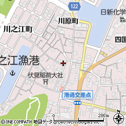 愛媛県四国中央市川之江町1442周辺の地図