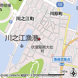 愛媛県四国中央市川之江町1321周辺の地図