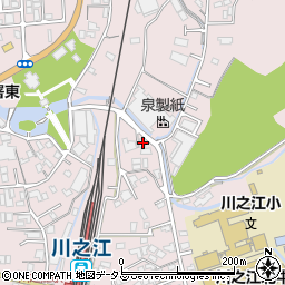 愛媛県四国中央市川之江町2609周辺の地図