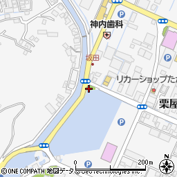 山口県周南市栗屋1025-1周辺の地図