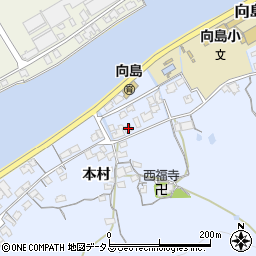 山口県防府市向島本村803-3周辺の地図