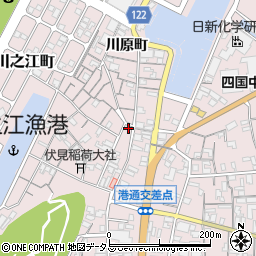 愛媛県四国中央市川之江町1278周辺の地図
