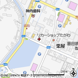 山口県周南市栗屋785-1周辺の地図