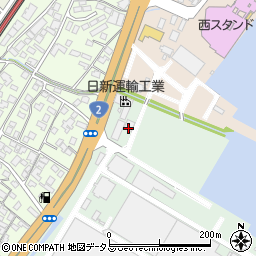 日本小型船舶検査機構下関支部周辺の地図