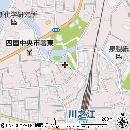 愛媛県四国中央市川之江町2520周辺の地図