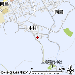 山口県防府市向島中村600周辺の地図