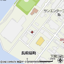 株式会社中国電機サービス社　設計周辺の地図