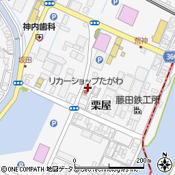 山口県周南市栗屋773-10周辺の地図