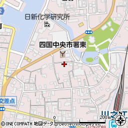 愛媛県四国中央市川之江町1541周辺の地図