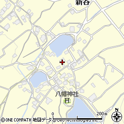 愛媛県今治市新谷360-1周辺の地図