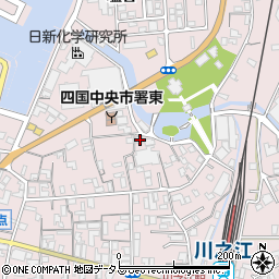 愛媛県四国中央市川之江町1520周辺の地図