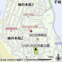 山口県山陽小野田市柿の木坂周辺の地図