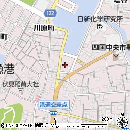 愛媛県四国中央市川之江町4056周辺の地図