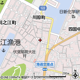 愛媛県四国中央市川之江町1450周辺の地図