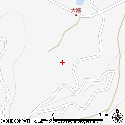 山口県周南市栗屋208-1周辺の地図
